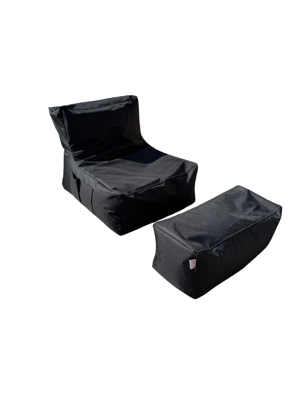 Set fotolii puf (2 Bucati), Bundle dust, UnicUtil, Culoarea Negru - 3 | YEO