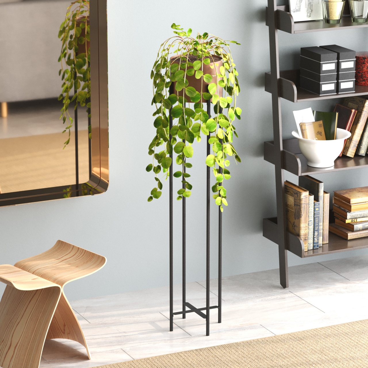 Vas Decorativ, Spark root, UnicUtil, Culoarea Negru Cupru - 1 | YEO