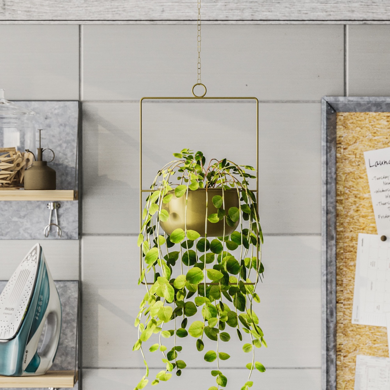 Vas Decorativ, Thorn leaf, UnicUtil, Culoarea Auriu - 2 | YEO