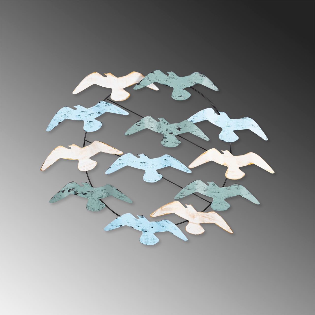 Accesorii Metalice Perete, Ridge shell, UnicUtil, Culoarea Multicolor - 3 | YEO