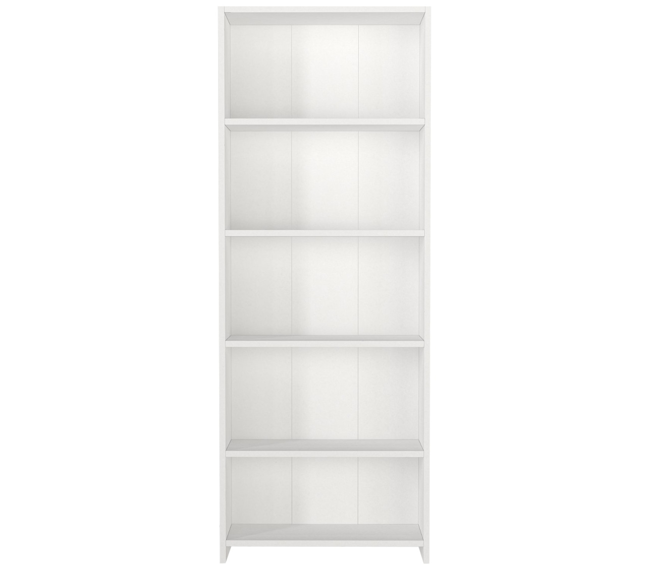 Biblioteca, Slim Vogue, UnicUtil, 60.6 x 19.5 x 160 cm, Alb - imagine 6