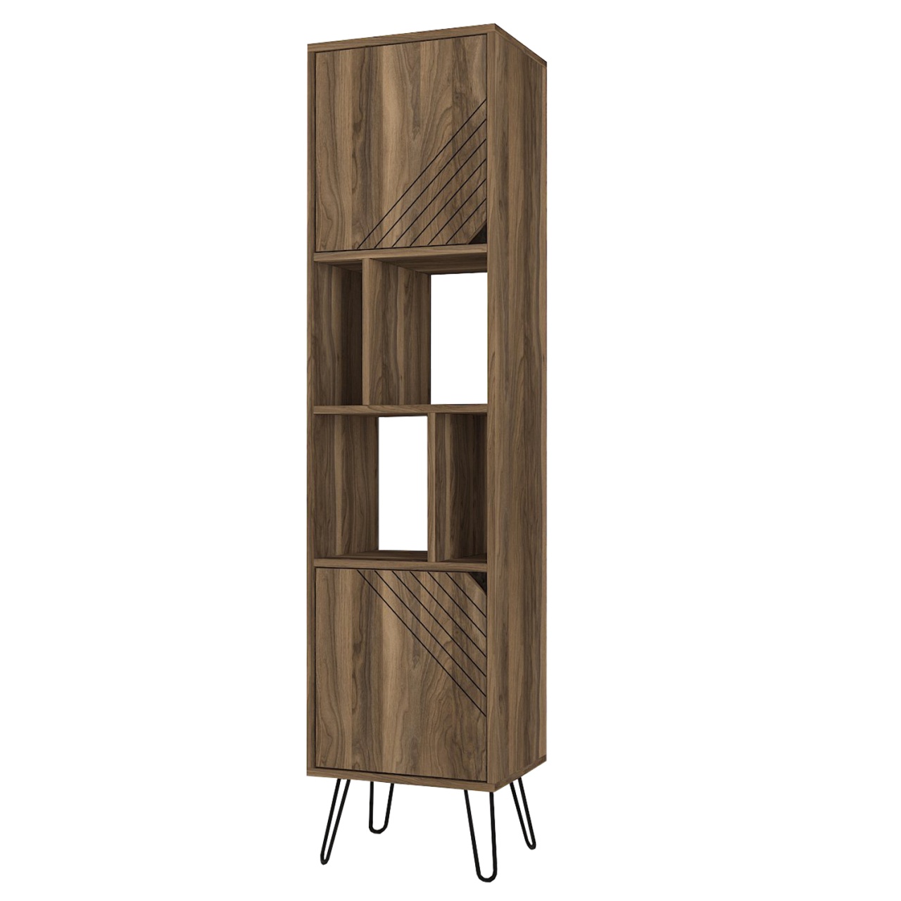Biblioteca, Trendy Space, UnicUtil, 45 x 35 x 184 cm, Maro - imagine 6