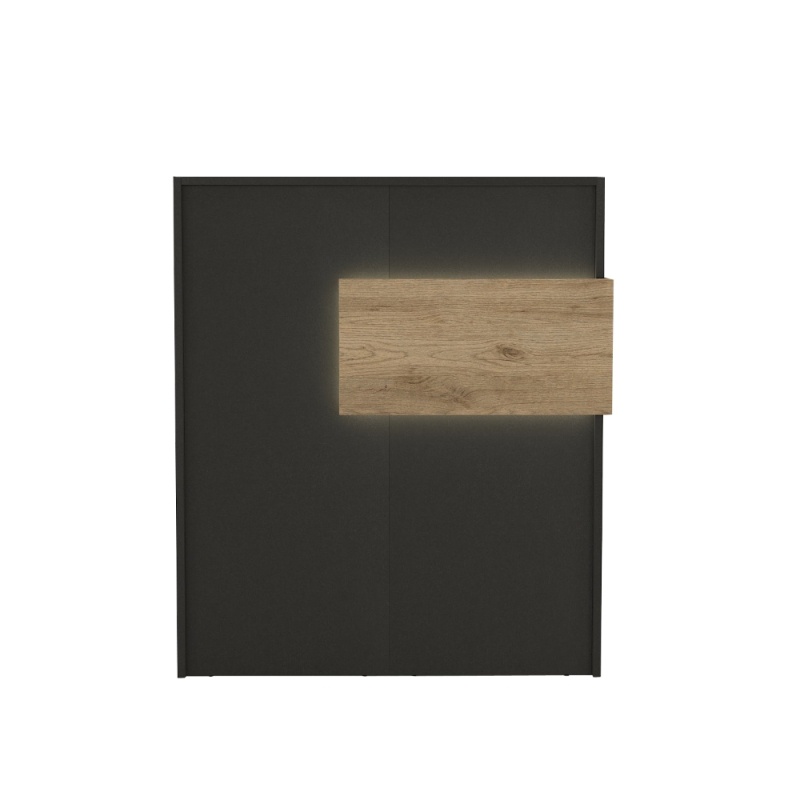 Birou recepție, Aloha LED Front Desk, UnicUtil, Gri-Bej - imagine 8