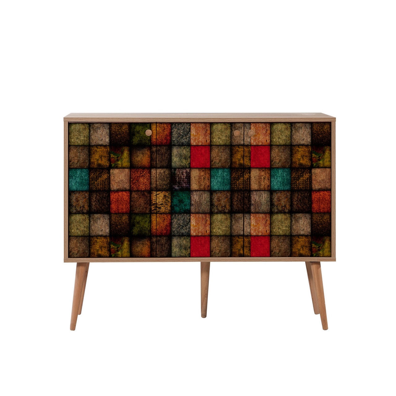 Consolă, Mega 723, UnicUtil, Stejarul Sonoma, Lățime: 120 cm, Înălțime: 90 cm, Adâncime: 36 cm - view 6
