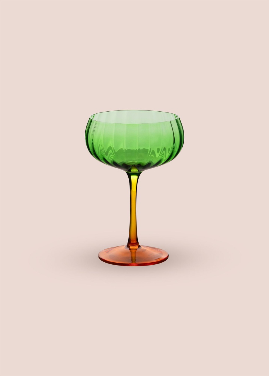 Cupa Sticla, Thorn drift, UnicUtil, Culoarea Verde - 2 | YEO