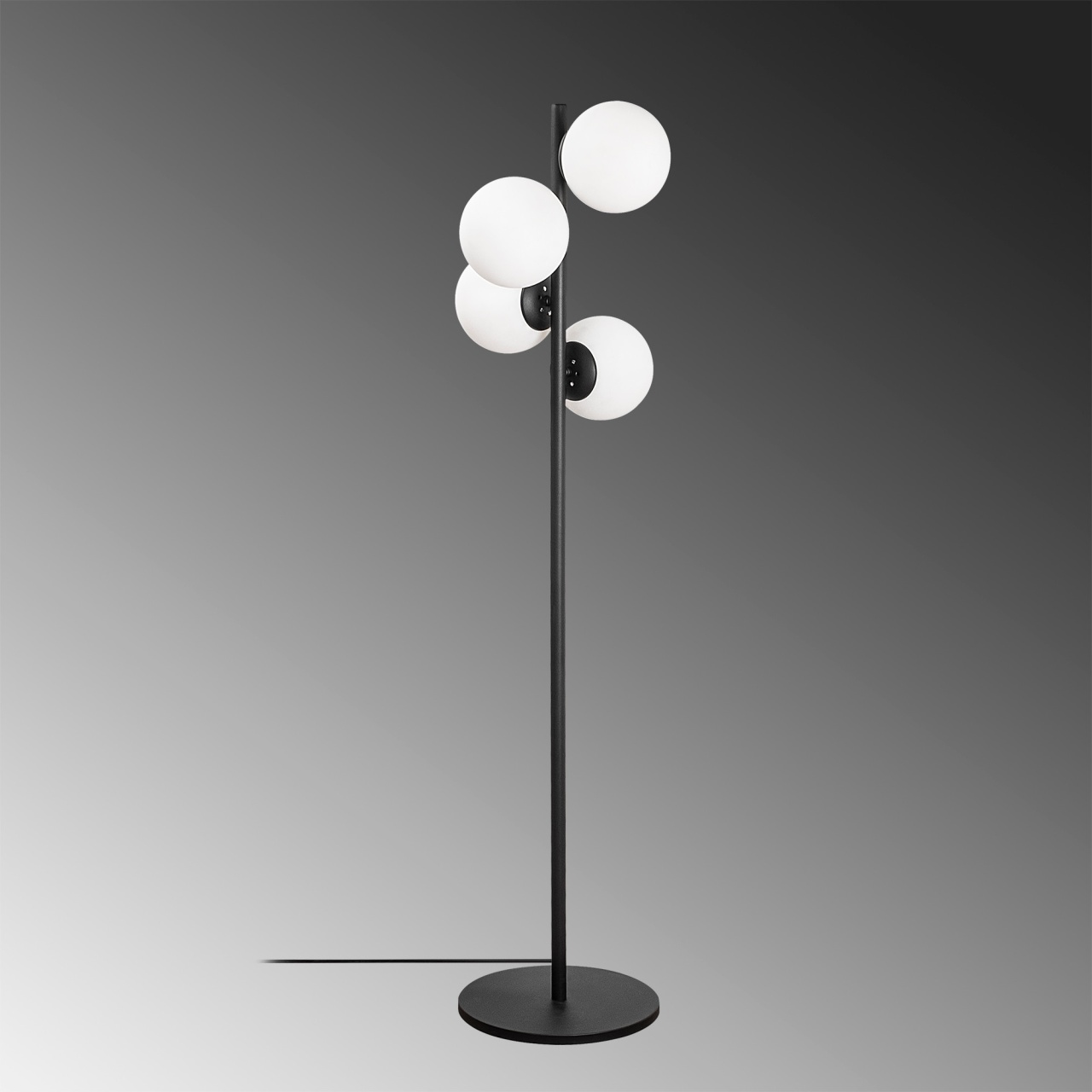 Lampadar, Shell ember, UnicUtil, Culoarea Negru - 1 | YEO