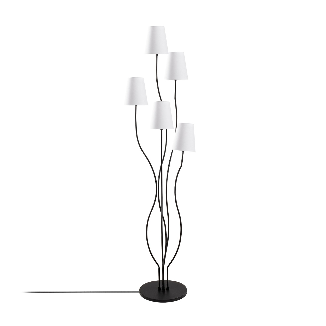 Lampadar, Vine breeze, UnicUtil, Culoarea Negru Alb - 4 | YEO