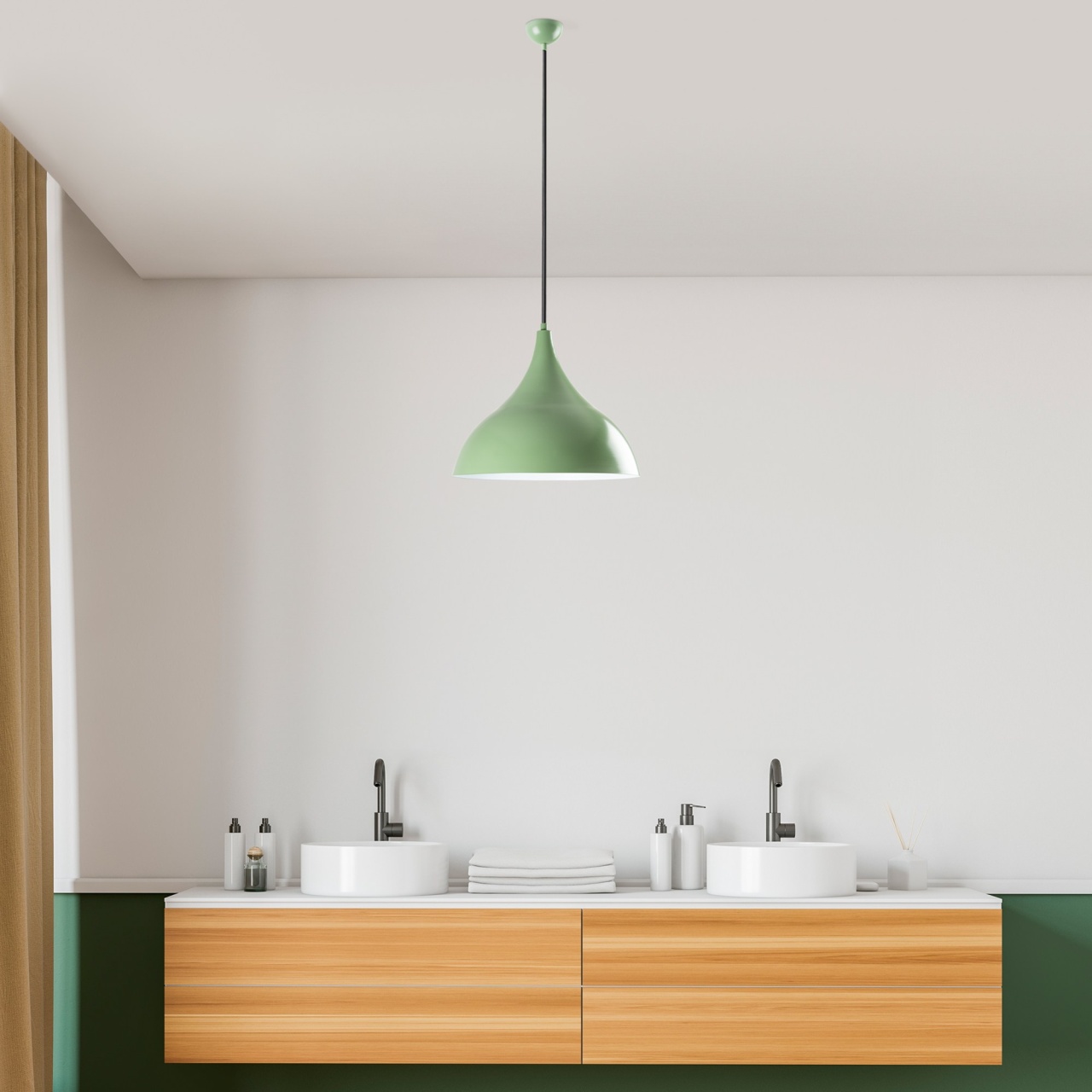 Lustra, Peak cloud, UnicUtil, Culoarea Verde Deschis - 1 | YEO