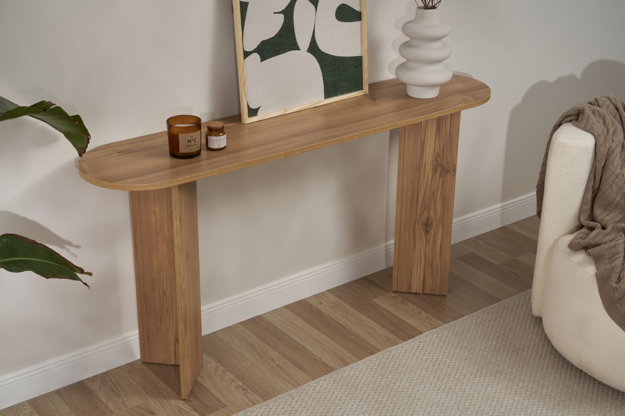 Masa decor, Sira Vnt, UnicUtil, Stejar, Lățime: 150 cm, Înălțime: 75 cm, Adâncime: 35 cm - view 3