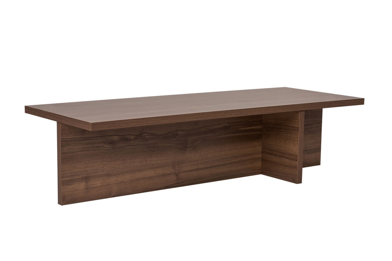 Măsuţă de cafea, Harbor Walnut, UnicUtil, Nuc, Lățime: 120 cm, Înălțime: 30 cm, Adâncime: 45 cm - view 7