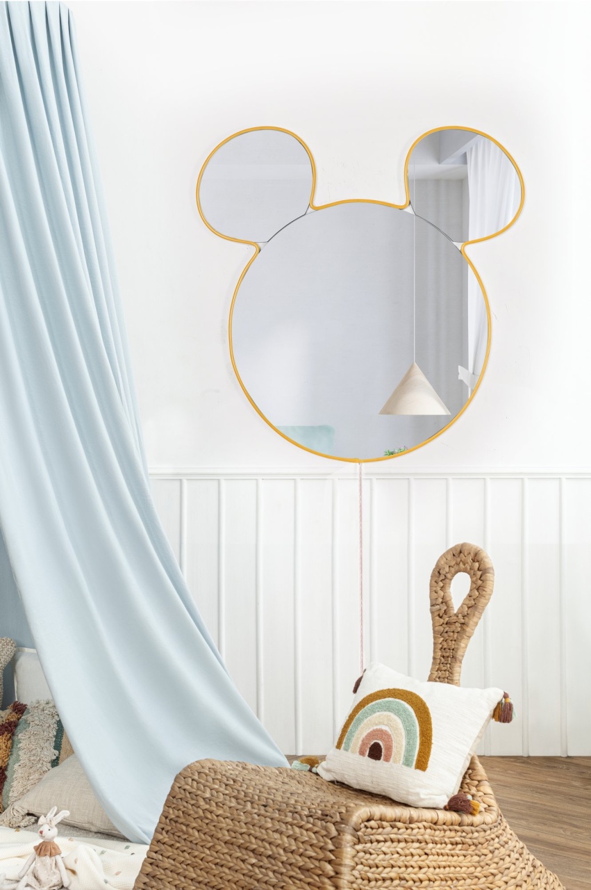 Oglinda, Wave storm, UnicUtil, Culoarea Galben - 4 | YEO
