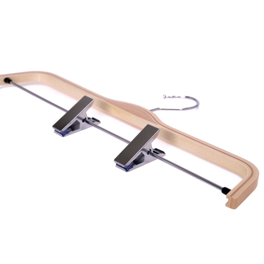 Umeraș din lemn cu cleme, Natur, 1 bucata - imagine 6