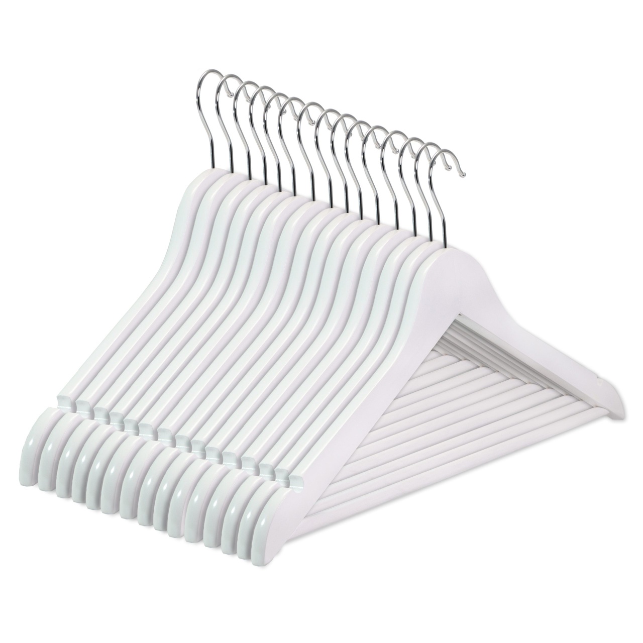 Umeraș din lemn de artar, Alb, 1 bucata - imagine 3