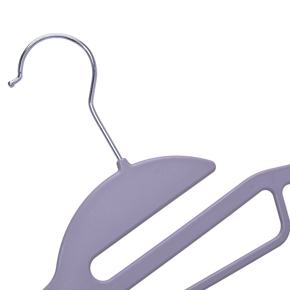 Umeraș din plastic cu margini antialunecare, Gri, 1 bucata - imagine 4