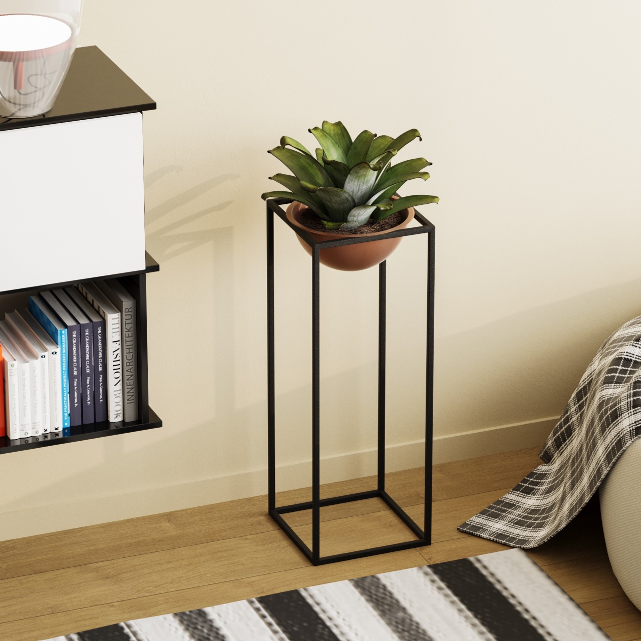 Vas Decorativ, Spark stone, UnicUtil, Culoarea Negru Cupru - 2 | YEO