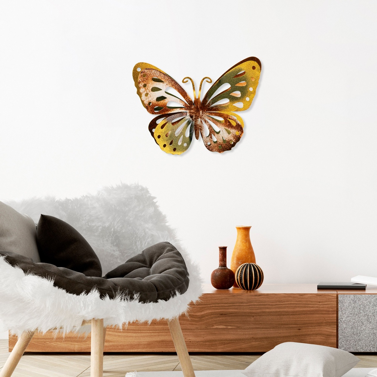 Accesorii Metalice Perete, Dust leaf, UnicUtil, Culoarea Multicolor - 1 | YEO