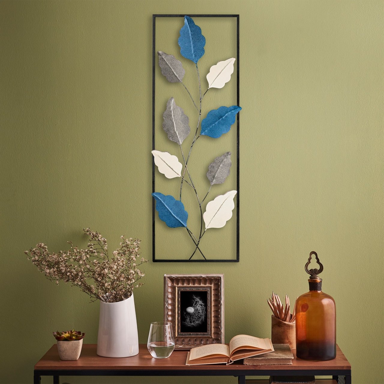 Accesorii Metalice Perete, Leaf blaze, UnicUtil, Culoarea Multicolor