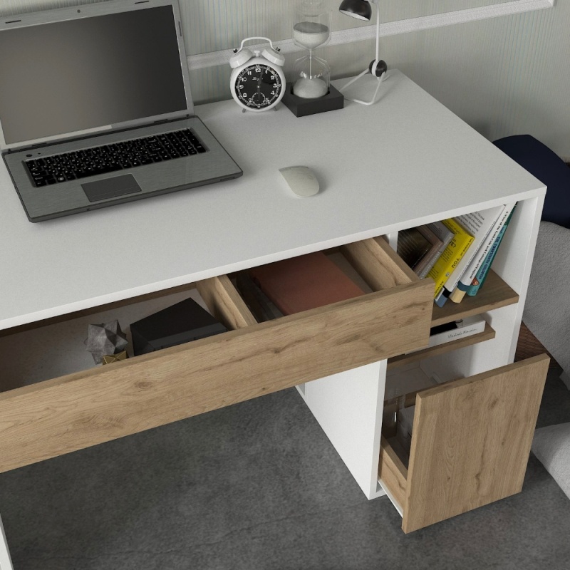 Birou, Soft Design, UnicUtil, Alb-Crem, UUDESK42 - 3 | YEO