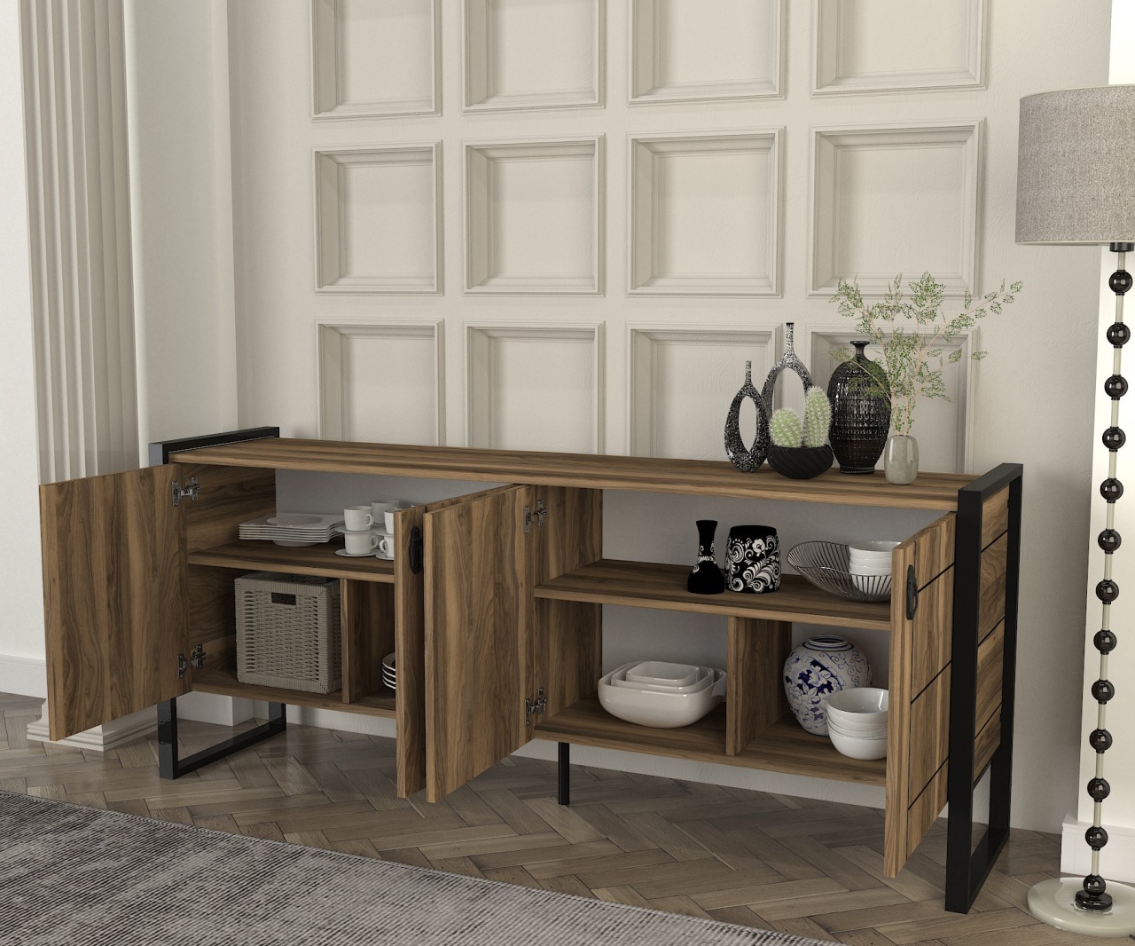 Comoda TV, Noble Style, UnicUtil, Nuc - imagine 3