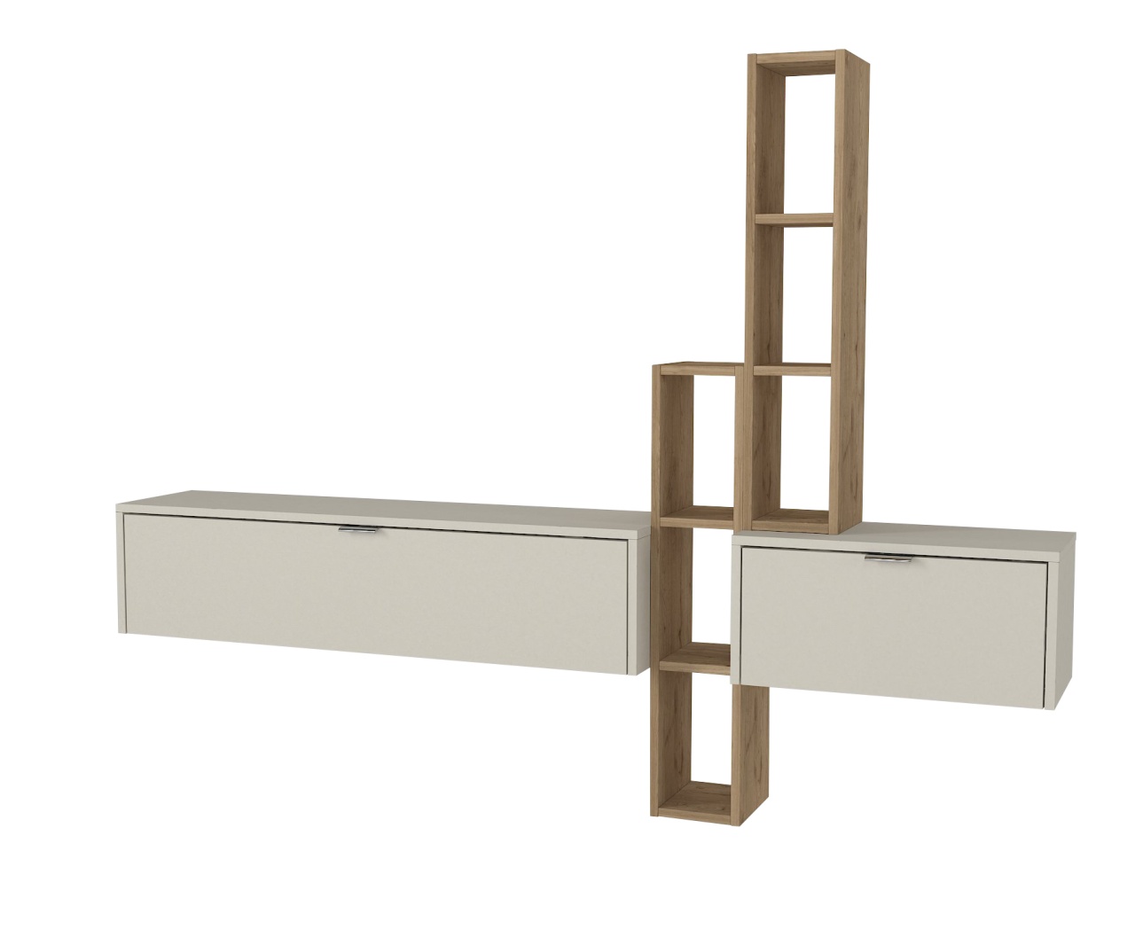 Comoda TV, Premium Look, UnicUtil, Crem - imagine 6