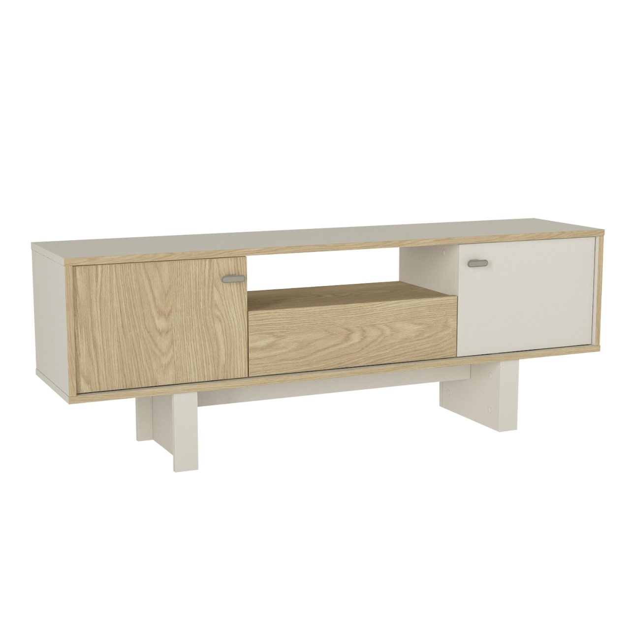 Comoda TV, Pure Style, UnicUtil, Crem - imagine 6