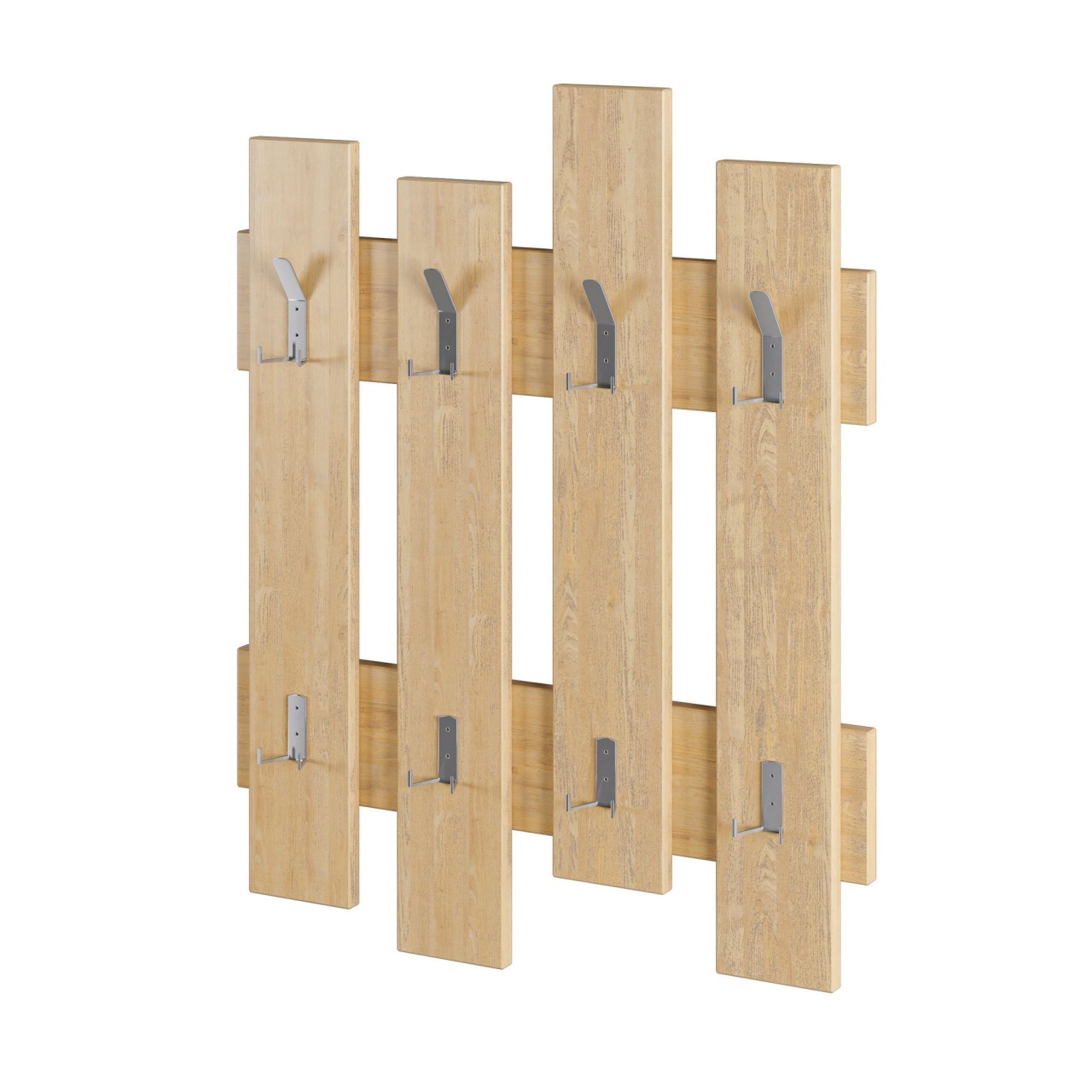Cuier Elegant, Rustic Charm, UnicUtil, 64 x 79 x 4 cm, Stejar - 2 | YEO