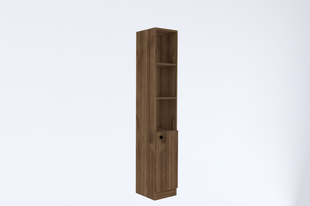 Dulap de baie, Trend Design, UnicUtil, Nuc, Lățime: 30 cm, Înălțime: 170 cm, Adâncime: 29,6 cm, 835PUQ3917 - view 4