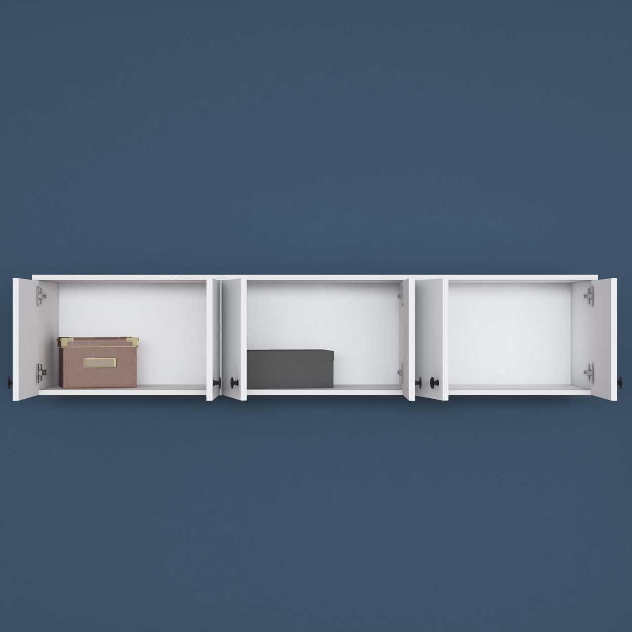 Dulap multifuncțional, Ea103 2566, UnicUtil, Alb, Lățime: 179,6 cm, Înălțime: 43,6 cm, Adâncime: 37,5 cm - view 7