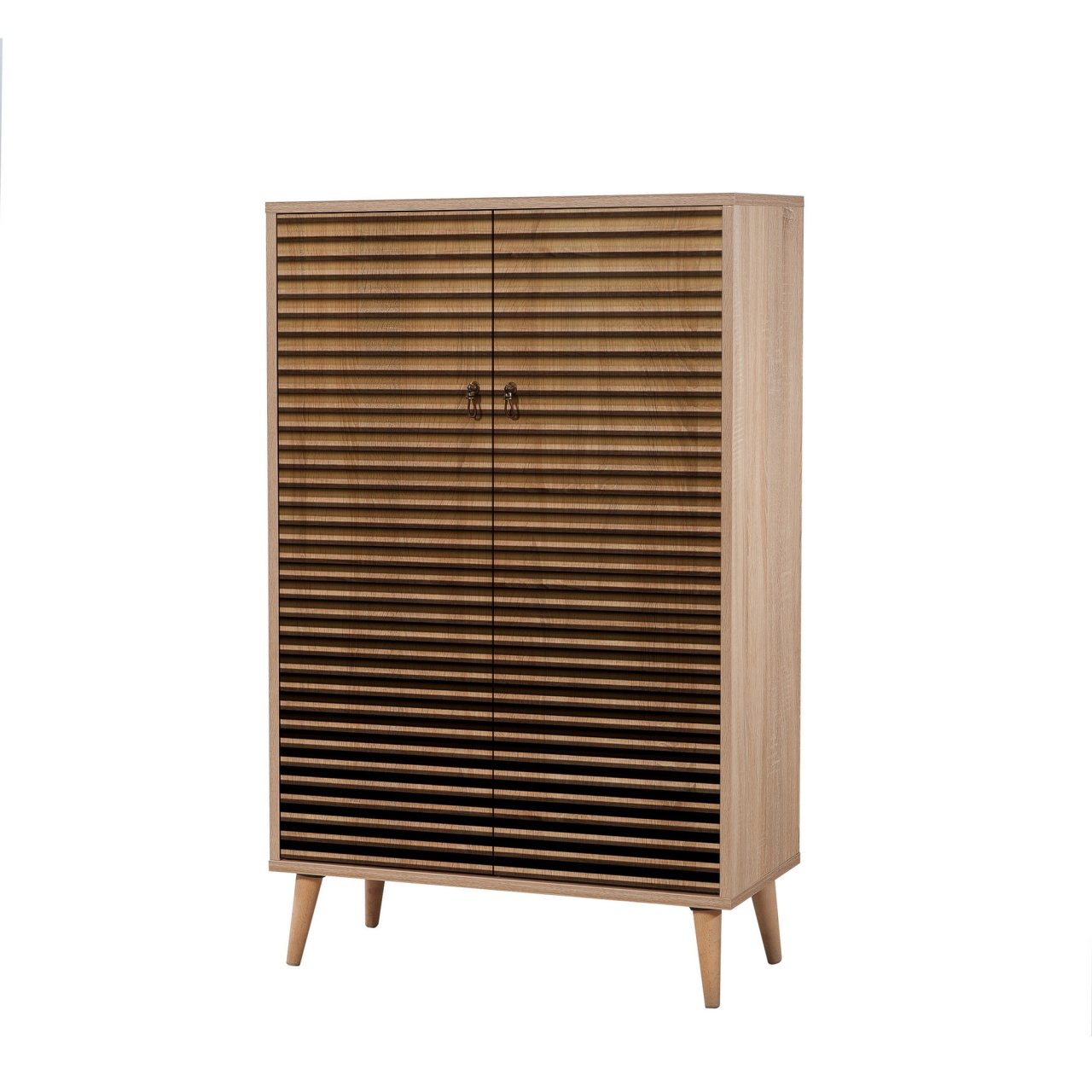 Dulap multifuncțional, Multibox 220, UnicUtil, Stejarul Sonoma, Lățime: 80 cm, Înălțime: 127 cm, Adâncime: 36 cm - view 6