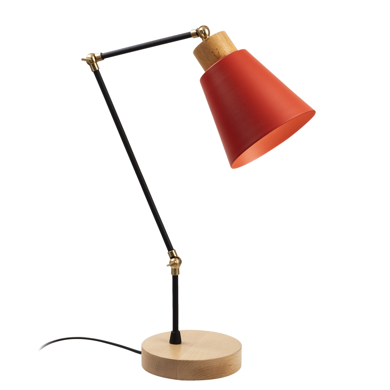 Lampa de Masa, Ember flame, UnicUtil, Culoarea Rosu - 4 | YEO