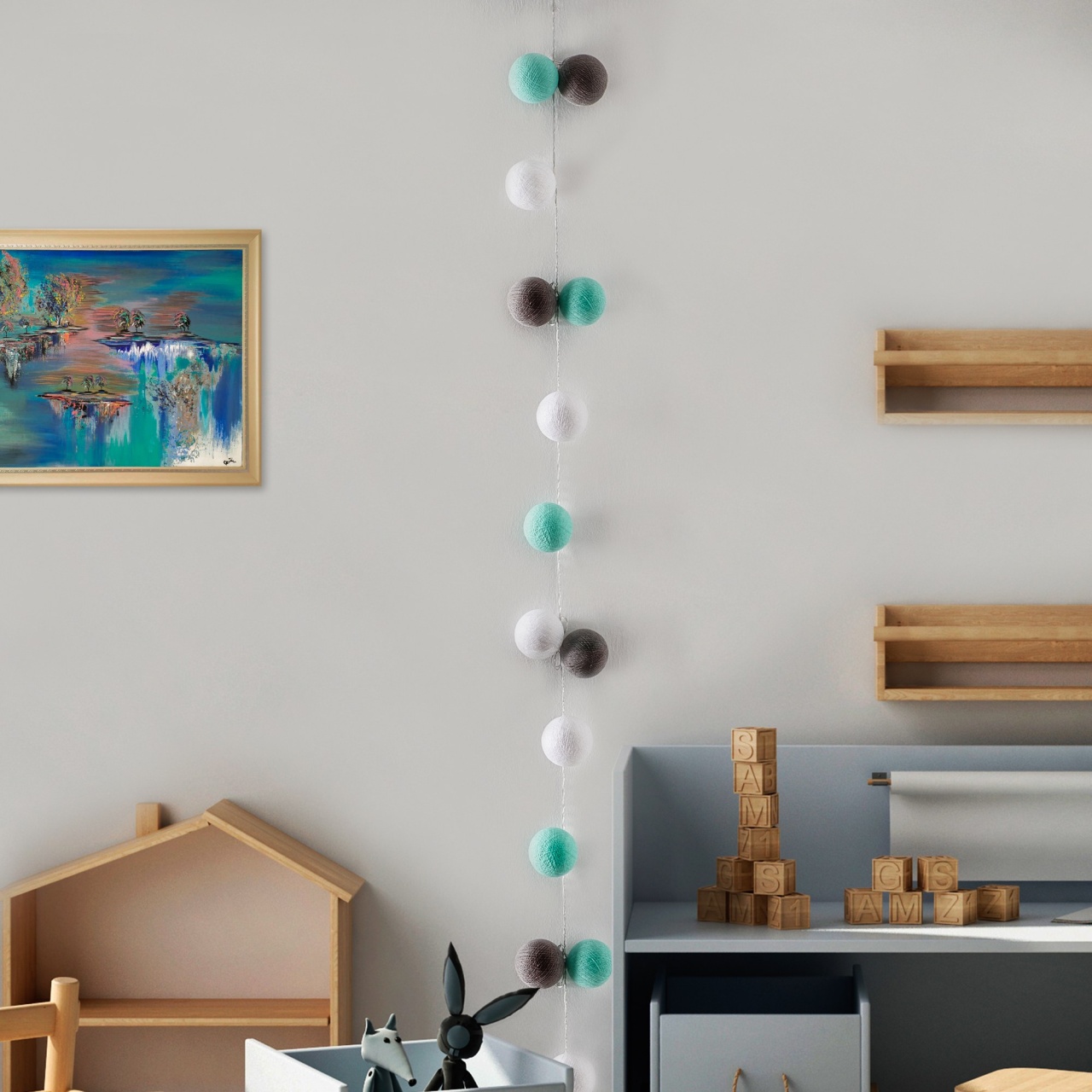 Lampa Perete, Glow drift, UnicUtil, Culoarea Multicolor - 3 | YEO