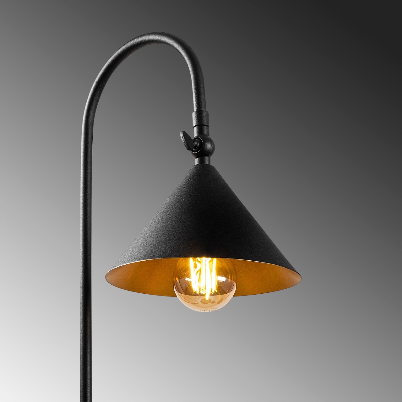 Lampadar, Storm spark, UnicUtil, Culoarea Negru Auriu - 4 | YEO