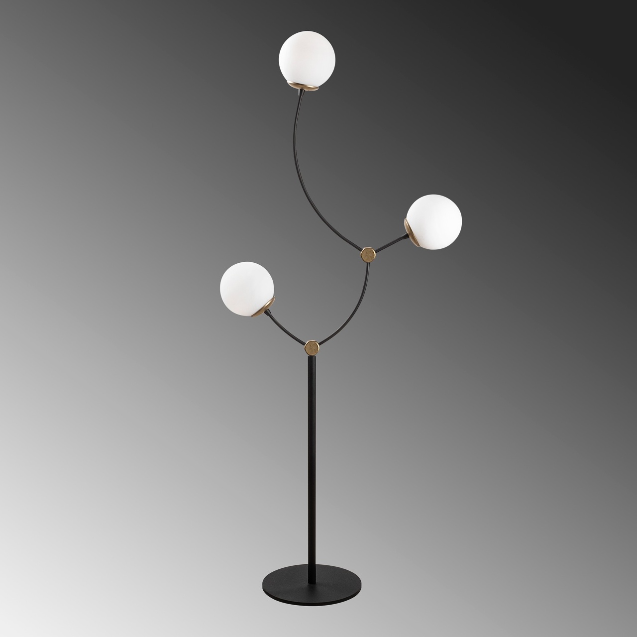 Lampadar, Thorn storm, UnicUtil, Culoarea Negru Alb - 4 | YEO