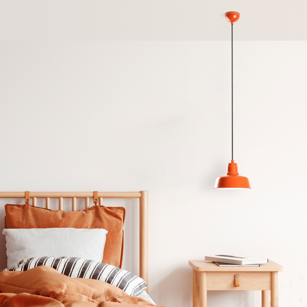 Lustra, Thorn ridge, UnicUtil, Culoarea Portocaliu - 1 | YEO