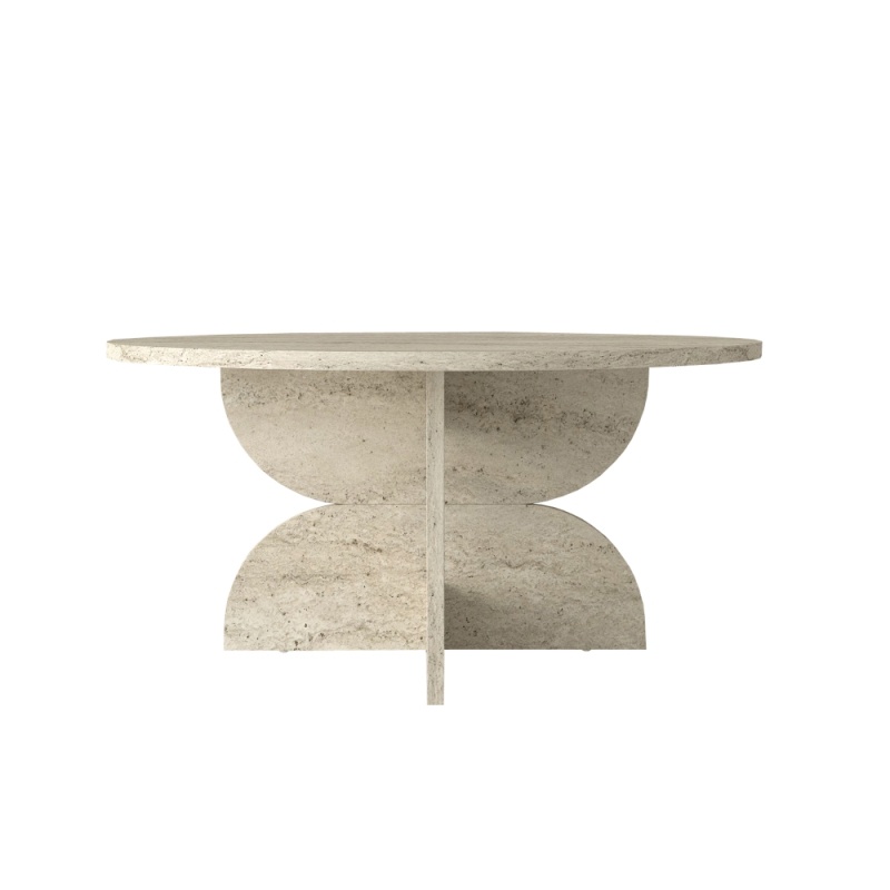 Masă de cafea, Mara Traverten, UnicUtil, Travertin - imagine 11