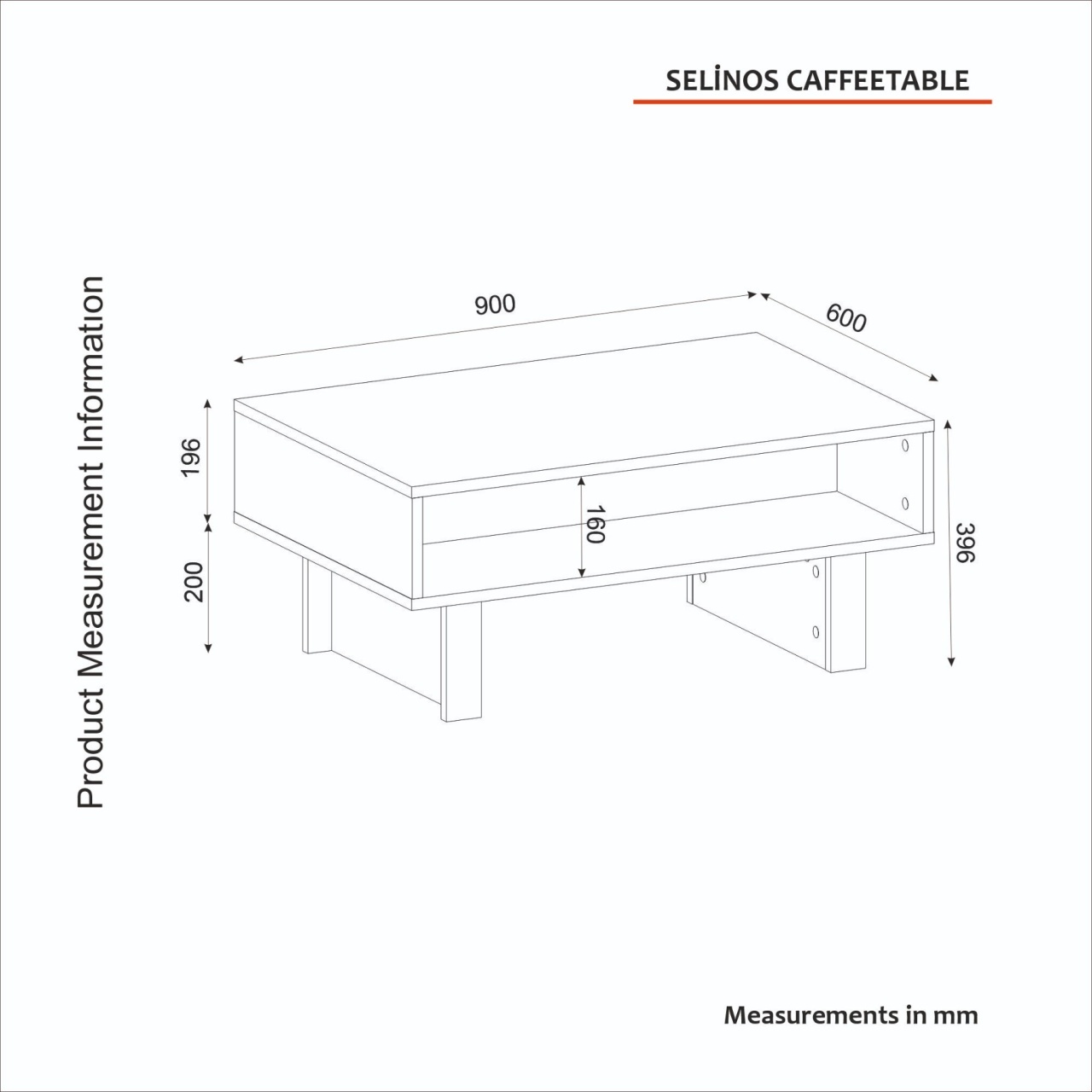 Masa de cafea, Smart Order, UnicUtil, Crem - imagine 5