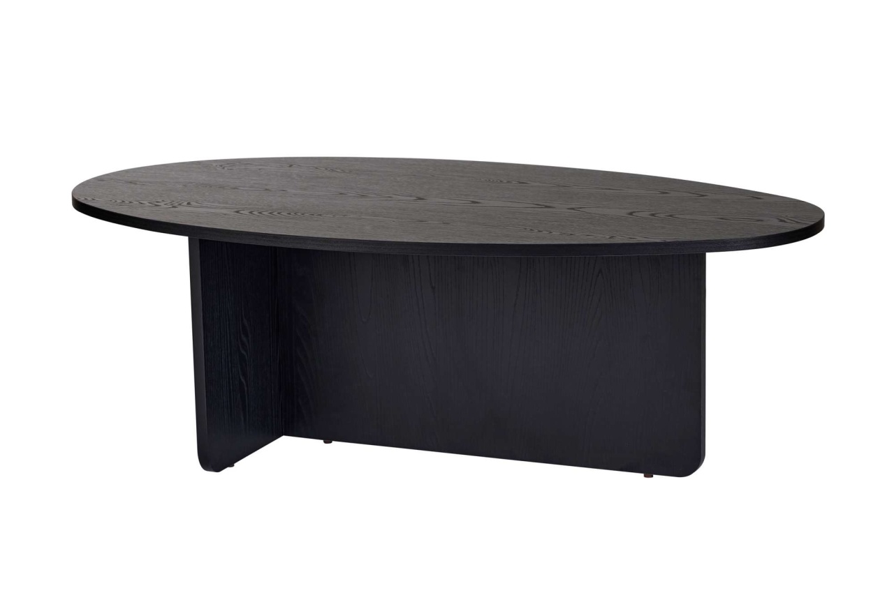 Măsuţă de cafea, Orba Wood, UnicUtil, Negru din lemn, Lățime: 120 cm, Înălțime: 40 cm, Adâncime: 65 cm - imagine 7