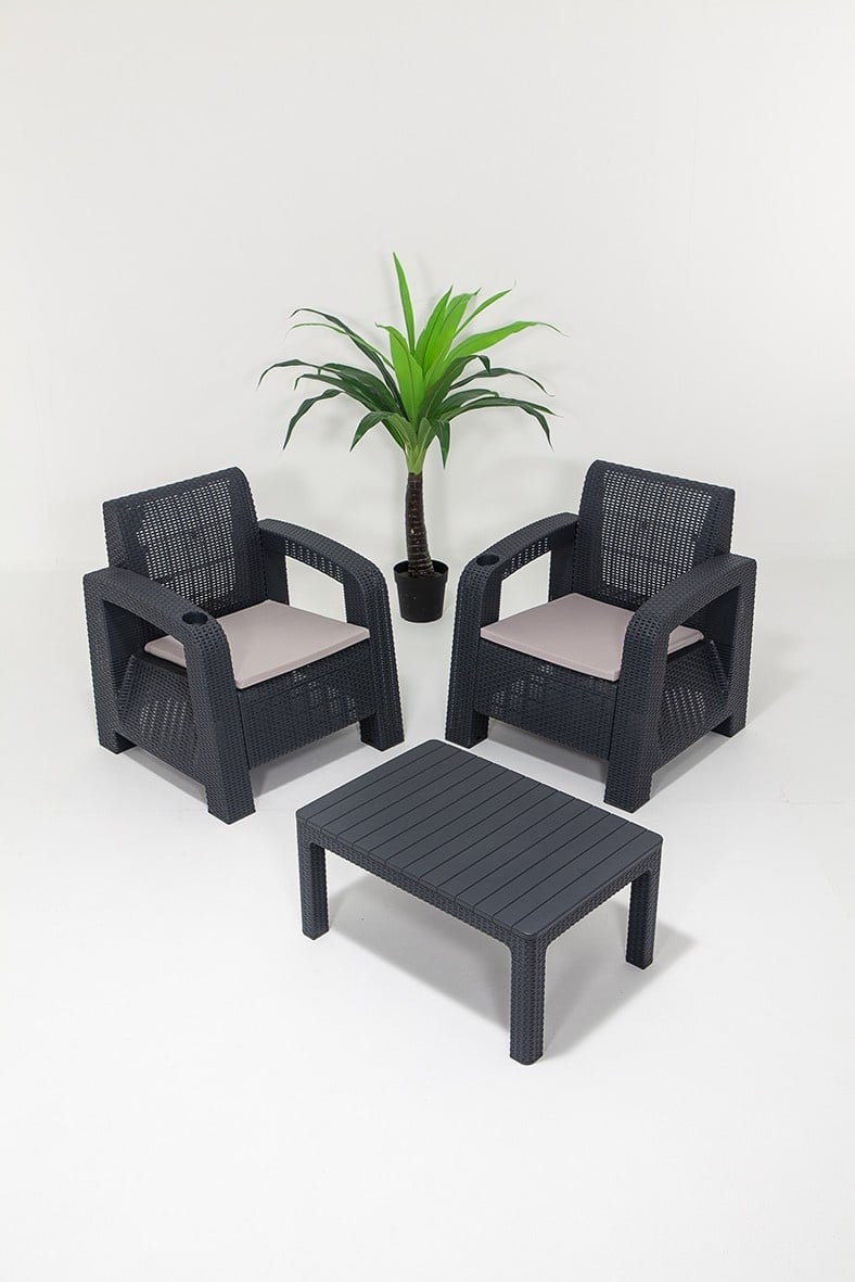 Mobilier Gradina, Flame echo, UnicUtil, Culoarea Gri