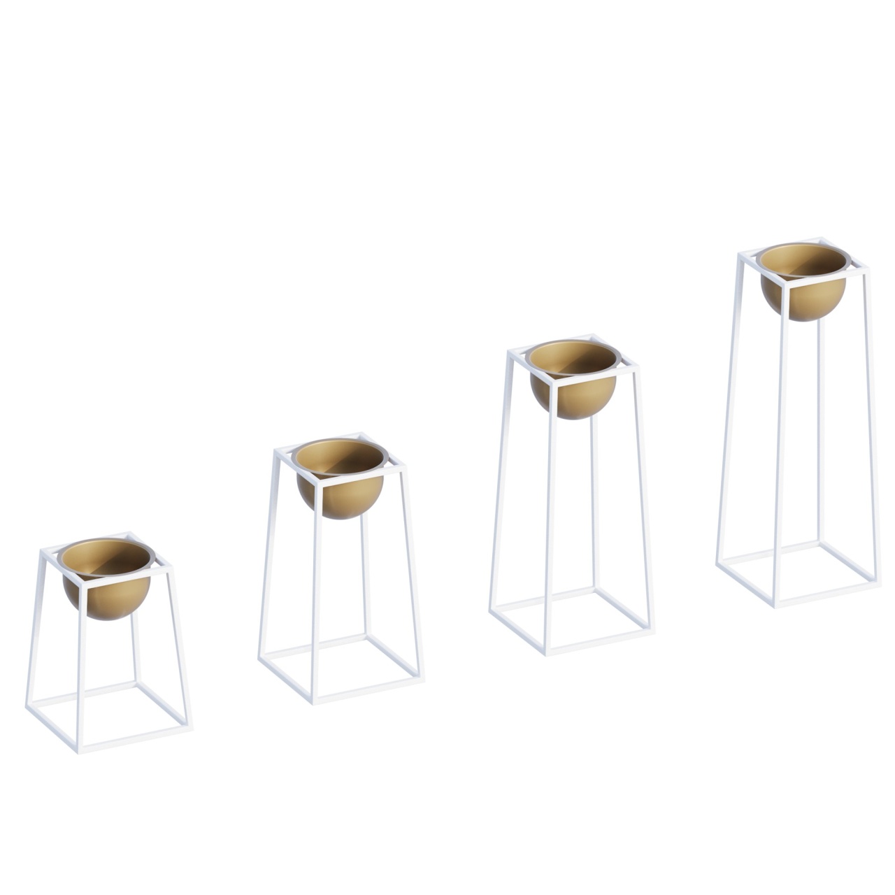 Vas Decorativ, Flame blaze, UnicUtil, Culoarea Alb Auriu - 3 | YEO