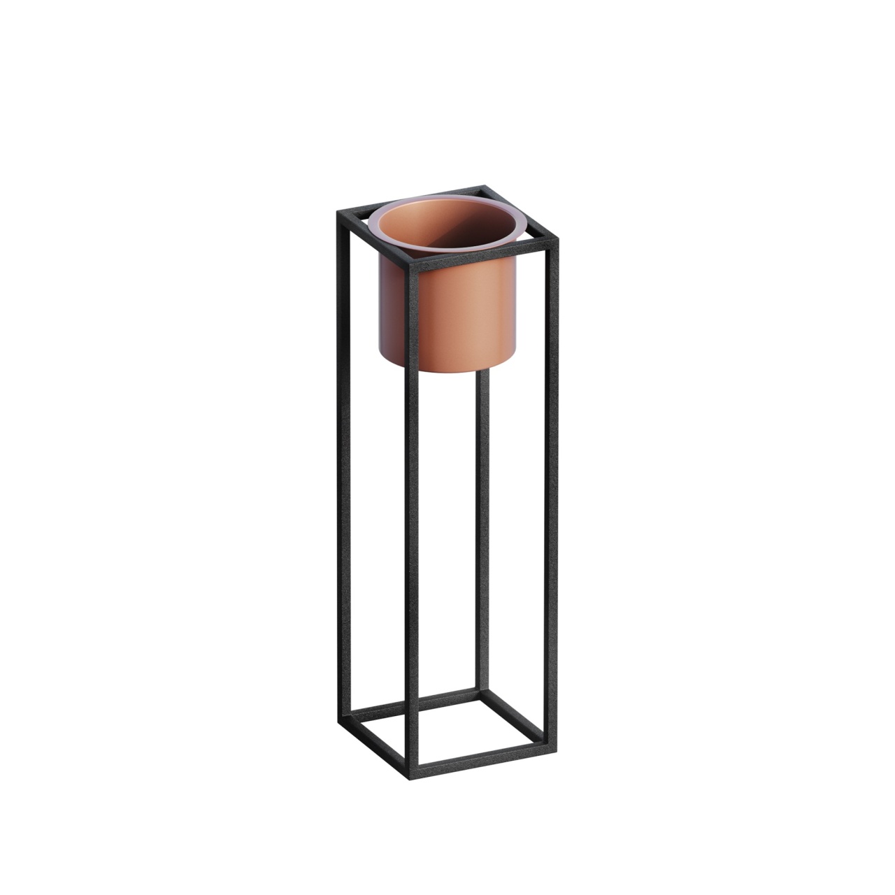 Vas Decorativ, Flame root, UnicUtil, Culoarea Negru Cupru - 3 | YEO