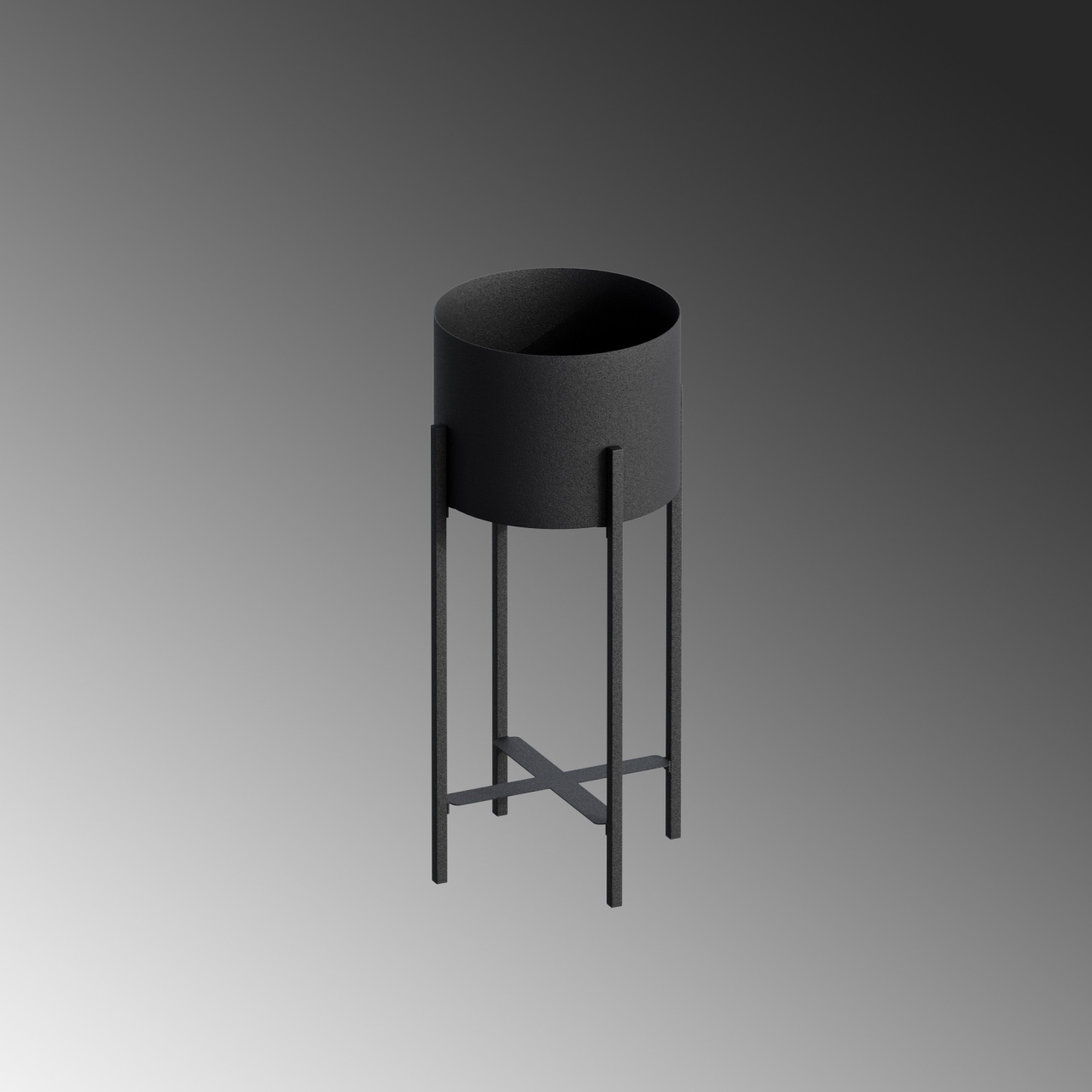 Vas Decorativ, Vine grove, UnicUtil, Culoarea Negru - 4 | YEO