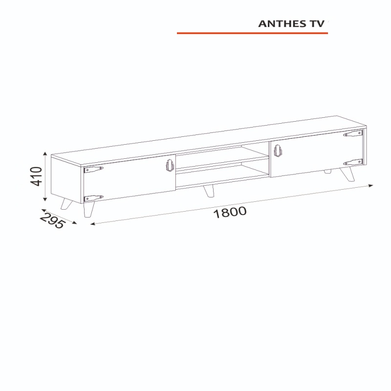 Comoda TV, Cozy Living, UnicUtil, Nuc - imagine 12