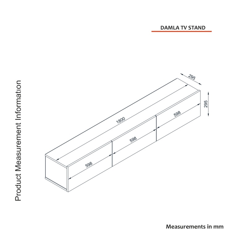 Comodă TV Damla, UNICUTIL, finisaj travertin pentru living modern - imagine 2