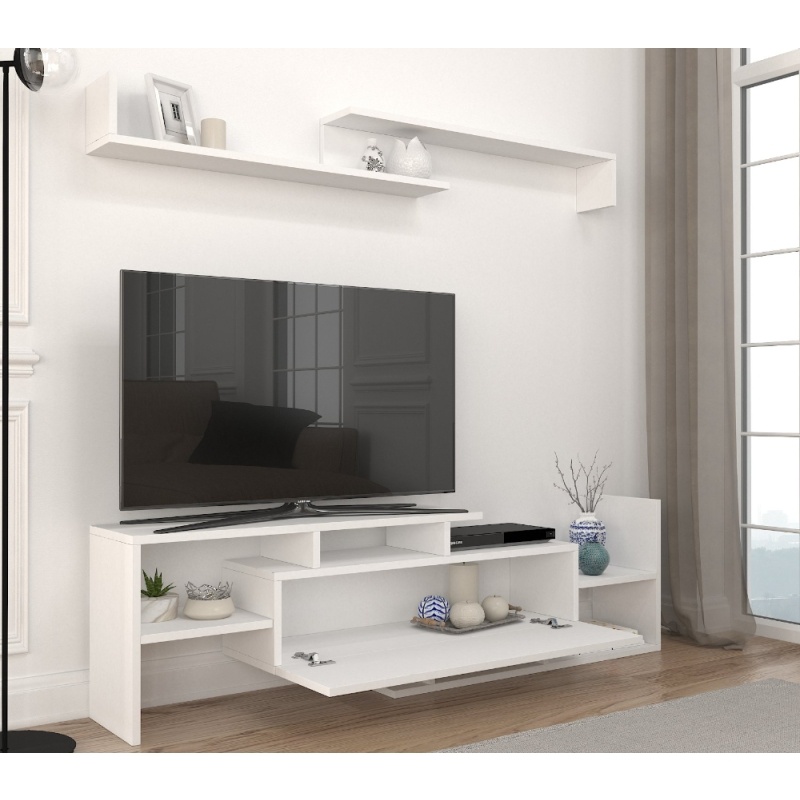 Comodă TV, Dream Tv Unit, UnicUtil, Alb - imagine 3