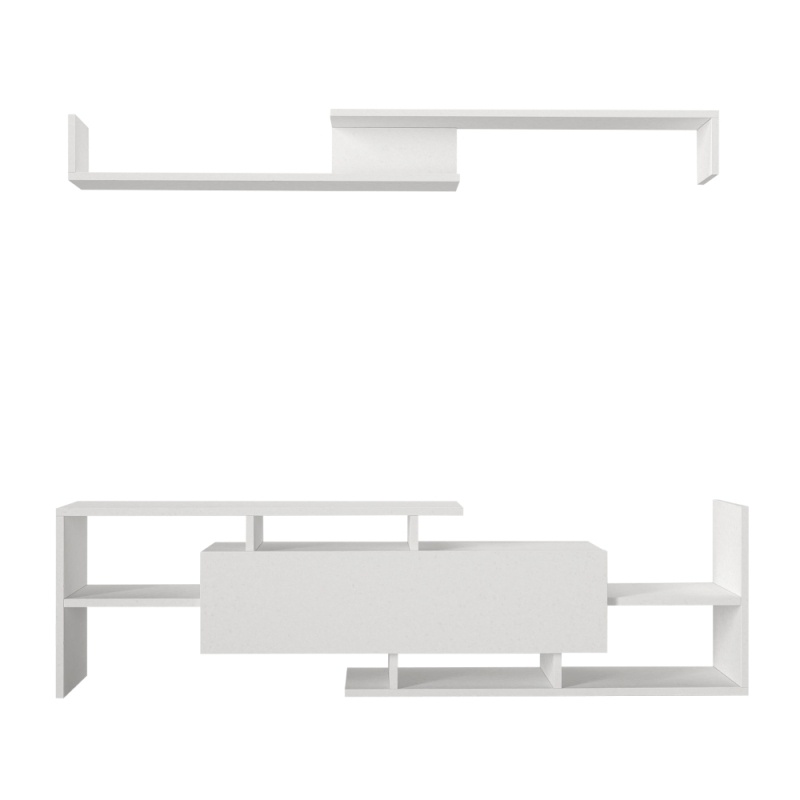 Comodă TV, Dream Tv Unit, UnicUtil, Alb - imagine 6