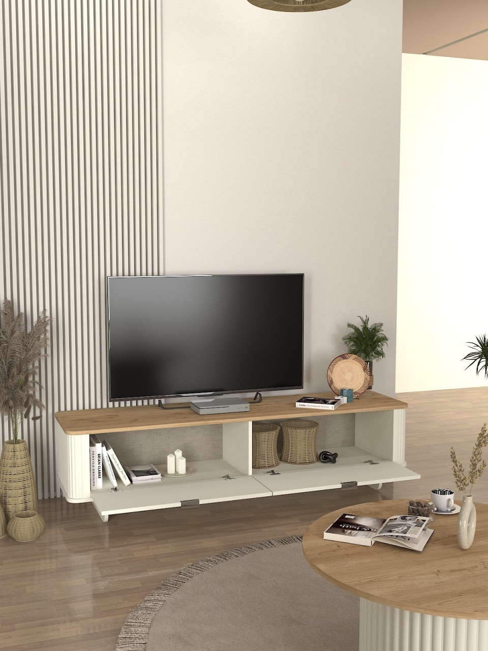 Comoda TV, Elegant Space, UnicUtil, Maro, UUTVU16 - 3 | YEO