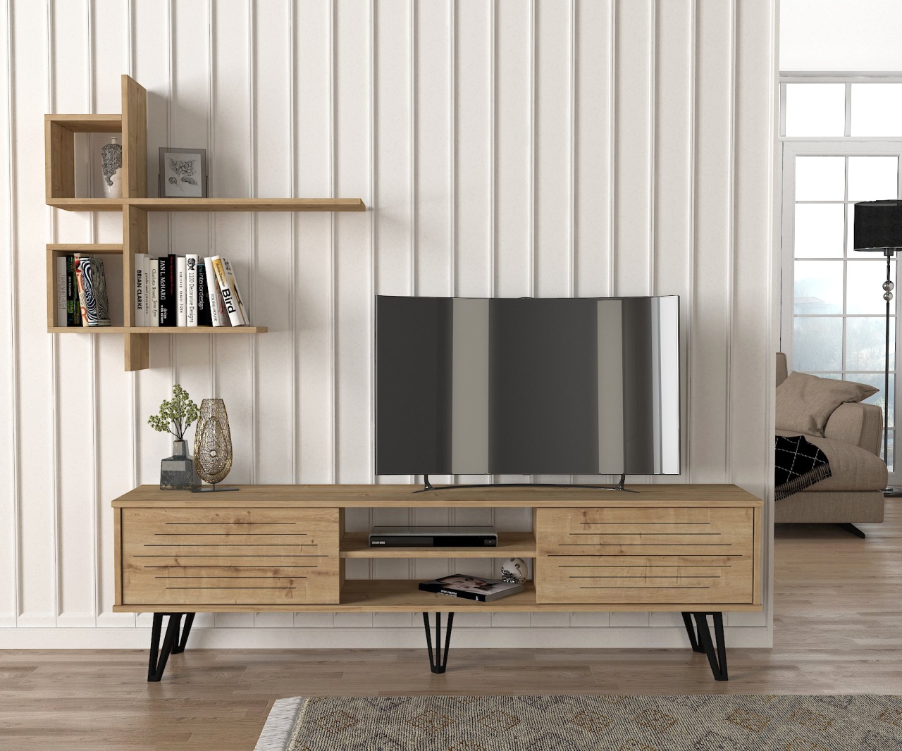 Comoda TV, Modern Mood, UnicUtil, Crem, UUTVU36