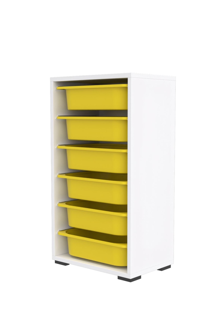 Dulap multifunctional, Cloud breeze, UnicUtil, Culoarea Alb Galben - 3 | YEO