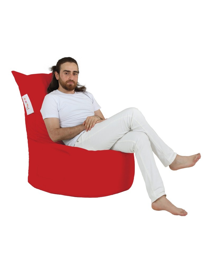 Fotoliu Puf Gradina, Wave drift, UnicUtil, Culoarea Rosu - 2 | YEO
