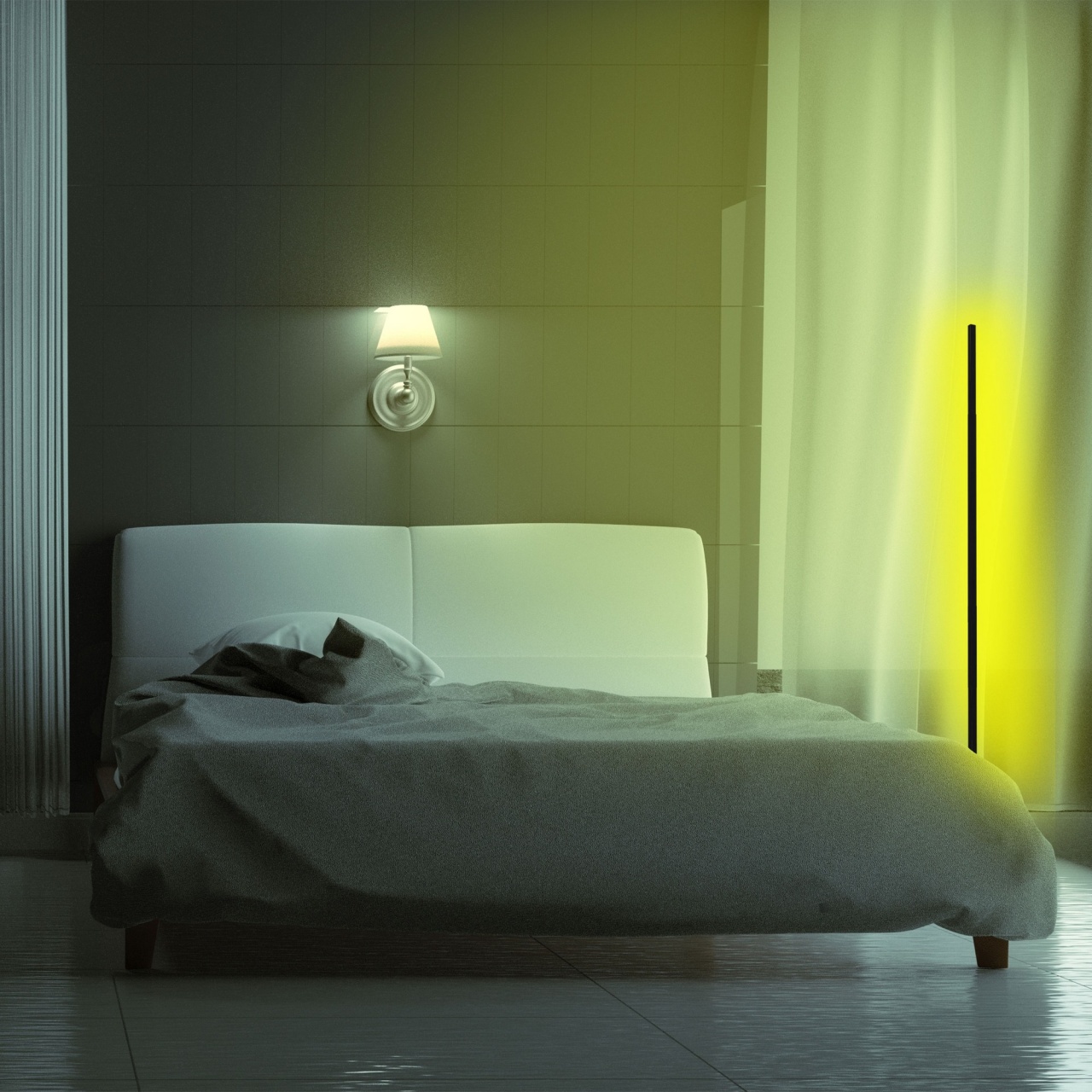 Lampadar, Grove breeze, UnicUtil, Culoarea Galben - 3 | YEO